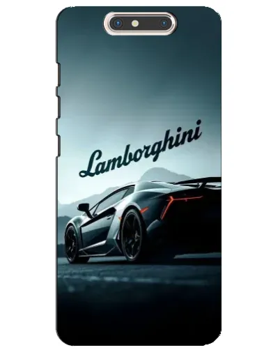 Чохол для ZTE Blade V8 з картинкою «Класичний Lamborghini надпис»