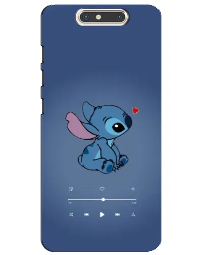Чехол для ZTE Blade V8 с картинкой «Музыкальный Stitch»