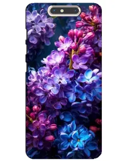 Чехол для ZTE Blade V8 с картинкой «Сиреневый цвет»