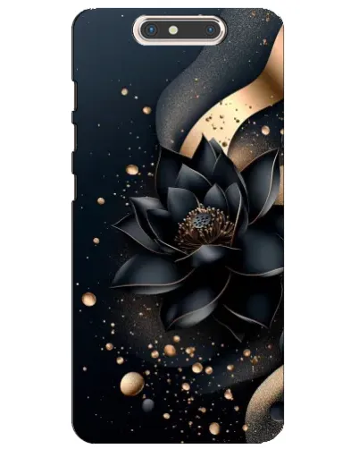 Чехол для ZTE Blade V8 с картинкой «Черный лотос» Чехол для ZTE Blade V8 с картинкой «Черный лотос»