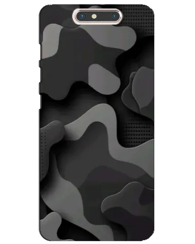 Чехол для ZTE Blade V8 с картинкой «Темный абстрактный камуфляж» Чехол для ZTE Blade V8 с картинкой «Темный абстрактный камуфляж»