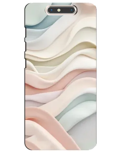 Чехол для ZTE Blade V8 с картинкой «Пастельные нежные волны» Чехол для ZTE Blade V8 с картинкой «Пастельные нежные волны»