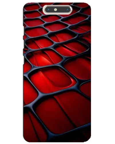 Чехол для ZTE Blade V8 с картинкой «Красная глянцевая сетка» Чехол для ZTE Blade V8 с картинкой «Красная глянцевая сетка»