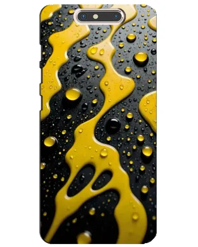 Чехол для ZTE Blade V8 с картинкой «Жидкое желтое золото» Чехол для ZTE Blade V8 с картинкой «Жидкое желтое золото»
