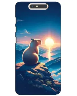 Чохол для ZTE Blade V8 з картинкою «Захід сонця з капібарою» Чохол для ZTE Blade V8 з картинкою «Захід сонця з капібарою»