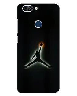 Чехол для ZTE Blade V9 с картинкой «Jordan Gradient Logo»