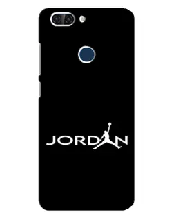 Чехол для ZTE Blade V9 с картинкой «Jordan White Logo»