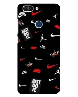 Чехол для ZTE Blade V9 с картинкой «Nike Mix Pattern»