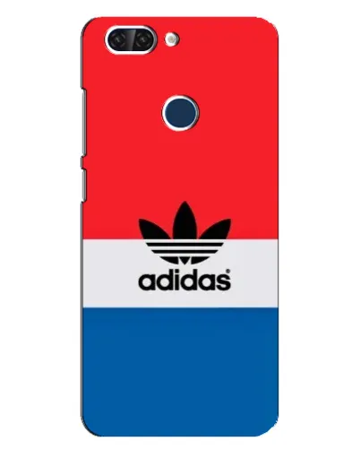 Чехол для ZTE Blade V9 с картинкой «Ретро блоки Adidas»