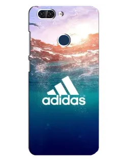 Чехол для ZTE Blade V9 с картинкой «Океанская глубина адидас»