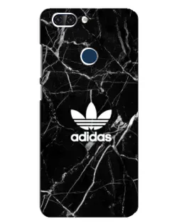 Чехол для ZTE Blade V9 с картинкой «Белый мрамор Adidas»