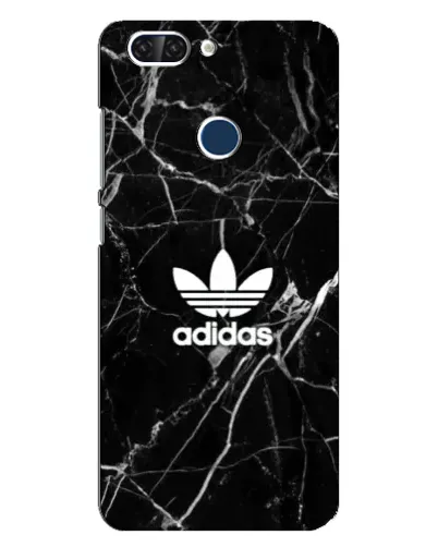 Чехол для ZTE Blade V9 с картинкой «Белый мрамор Adidas»