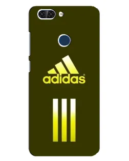 Чехол для ZTE Blade V9 с картинкой «Оливковый градиент Adidas»