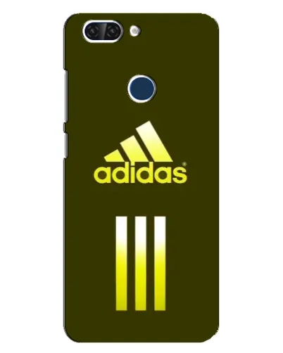 Чехол для ZTE Blade V9 с картинкой «Оливковый градиент Adidas»