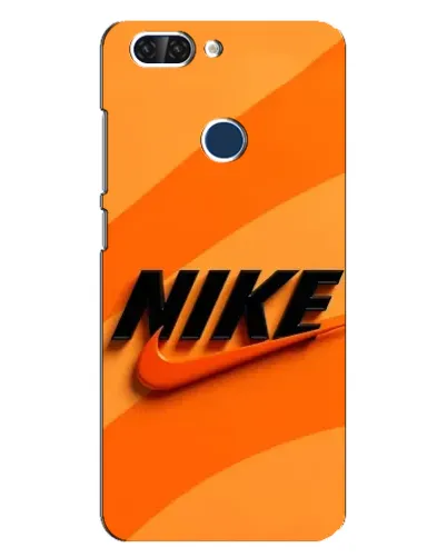 Чехол для ZTE Blade V9 с картинкой «Оранжевый драйв Nike»