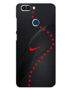 Чехол для ZTE Blade V9 с картинкой «Абстрактный дизайн Nike»