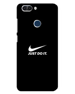 Чехол для ZTE Blade V9 с картинкой «Минимализм от Nike»
