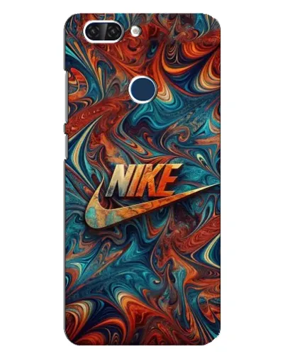 Чехол для ZTE Blade V9 с картинкой «Nike в абстракции»