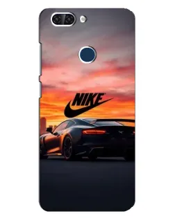 Чехол для ZTE Blade V9 с картинкой «Nike и суперкар»