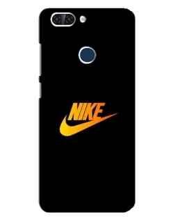 Чехол для ZTE Blade V9 с картинкой «Золотой логотип Nike»