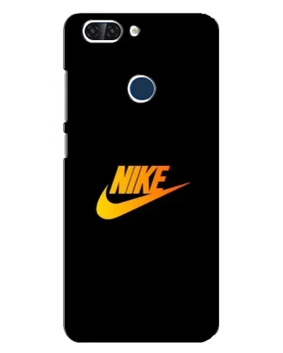 Чехол для ZTE Blade V9 с картинкой «Золотой логотип Nike»