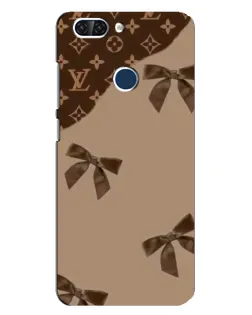Чехол для ZTE Blade V9 с картинкой «LV — кофейный атлас»