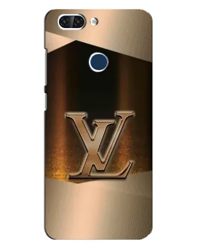 Чехол для ZTE Blade V9 с картинкой «LV — золотое сияние»