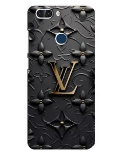 Чехол для ZTE Blade V9 с картинкой «Кожаная текстура LV»