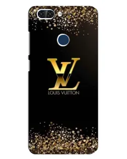 Чехол для ZTE Blade V9 с картинкой «LV — золотые искры»