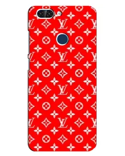 Чехол для ZTE Blade V9 с картинкой «Яркий паттерн LV»