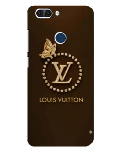 Чехол для ZTE Blade V9 с картинкой «LV — золотая печать»