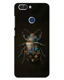 Чехол для ZTE Blade V9 с картинкой «LV — мраморный принт»