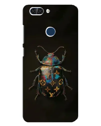 Чехол для ZTE Blade V9 с картинкой «LV — мраморный принт»