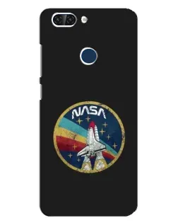 Чехол для ZTE Blade V9 с картинкой «NASA — эмблема миссии»