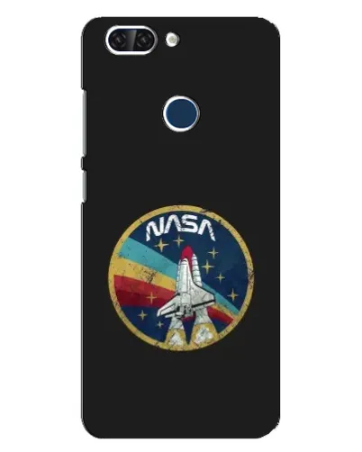 Чехол для ZTE Blade V9 с картинкой «NASA — эмблема миссии»