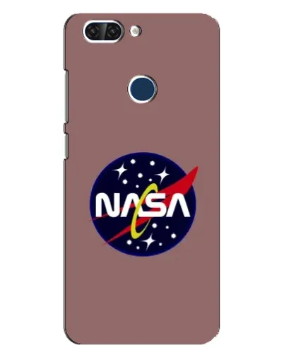 Чехол для ZTE Blade V9 с картинкой «NASA — ретро космос»