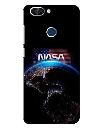 Чехол для ZTE Blade V9 с картинкой «Земля из космоса NASA»