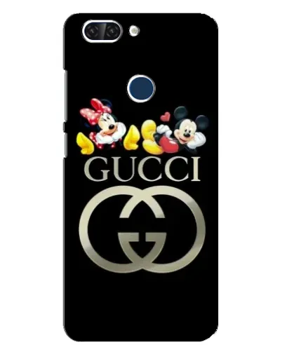 Чехол для ZTE Blade V9 с картинкой «Gucci — герои Disney»