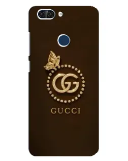Чехол для ZTE Blade V9 с картинкой «Gucci — золотая бабочка»