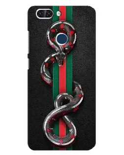 Чехол для ZTE Blade V9 с картинкой «Gucci — змея на полосе» Чехол для ZTE Blade V9 с картинкой «Gucci — змея на полосе»