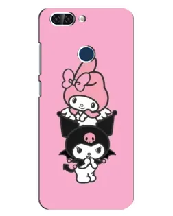 Чехол для ZTE Blade V9 с картинкой «My Melody и Kuromi»