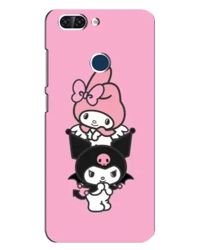 Чехол для ZTE Blade V9 с картинкой «My Melody и Kuromi»