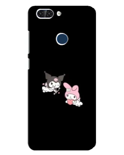 Чехол для ZTE Blade V9 с картинкой «My Melody и Kuromi»