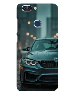 Чохол для ZTE Blade V9 з картинкою «BMW у вогнях міста»