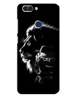 Чохол для ZTE Blade V9 з картинкою «BMW та лев»