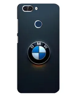 Чохол для ZTE Blade V9 з картинкою «Логотип BMW — мінімалізм»