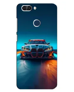 Чехол для ZTE Blade V9 с картинкой «BMW — огни неона» Чехол для ZTE Blade V9 с картинкой «BMW — огни неона»