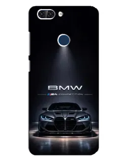 Чехол для ZTE Blade V9 с картинкой «BMW сквозь ночной город» Чехол для ZTE Blade V9 с картинкой «BMW сквозь ночной город»