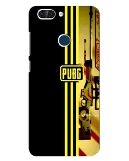 Чохол для ZTE Blade V9 з картинкою «PUBG — камуфляжний шолом»