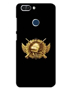 Чохол для ZTE Blade V9 з картинкою «PUBG — помаранчевий градієнт»